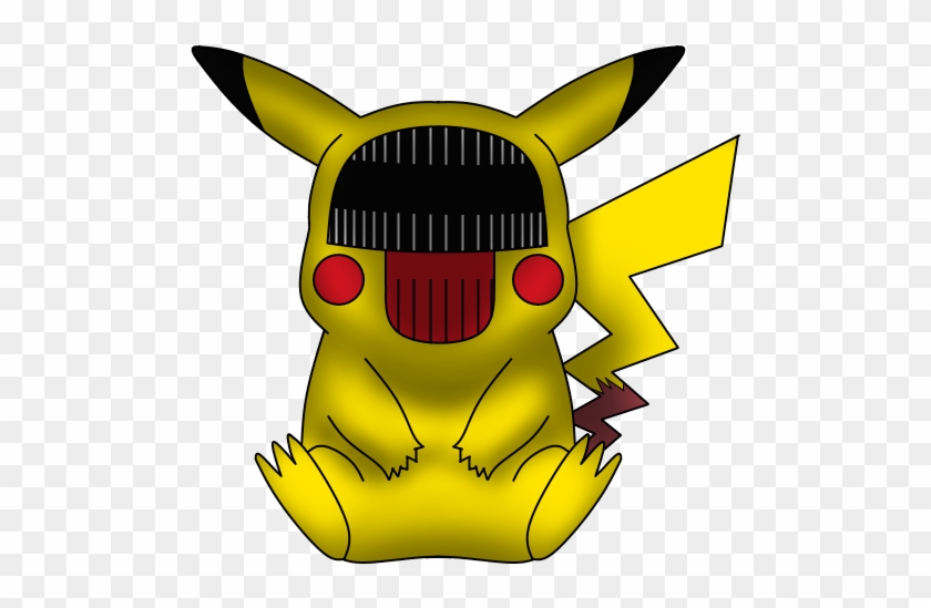 Glitch Clipart Creepy - Hey You Pikachu Glitch #610089