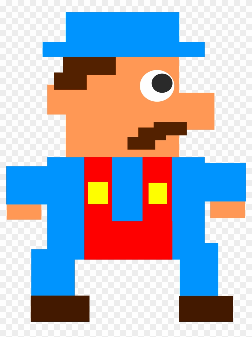 Big Image - Pixel Guy Png #610103