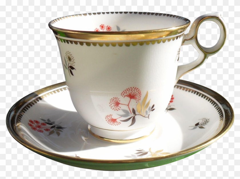 Royal Chelsea Asian Floral And Gold Teacup And Saucer - Saucer #610114