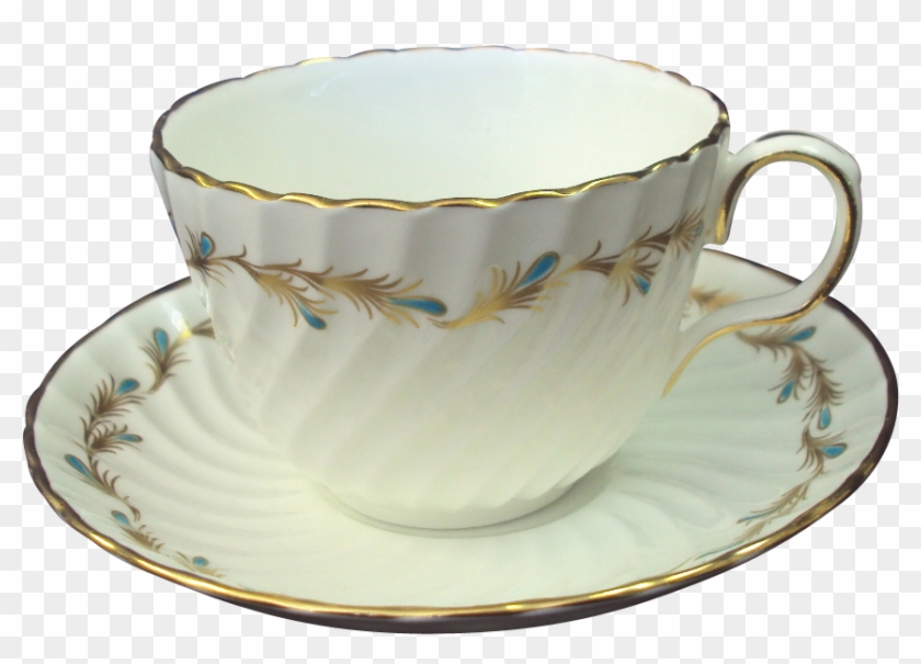 Aynsley English Teacup And Saucer "prelude" - Saucer #610120