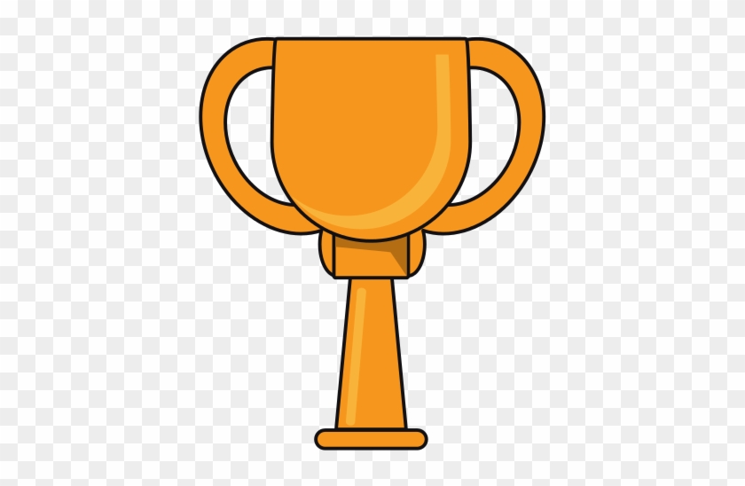 Trophy Icon - Drawings Of A Basketball Trophy #610189