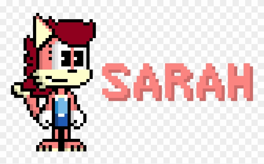 Sarah Pixel Art By Makatoons - Pixel Art #610259
