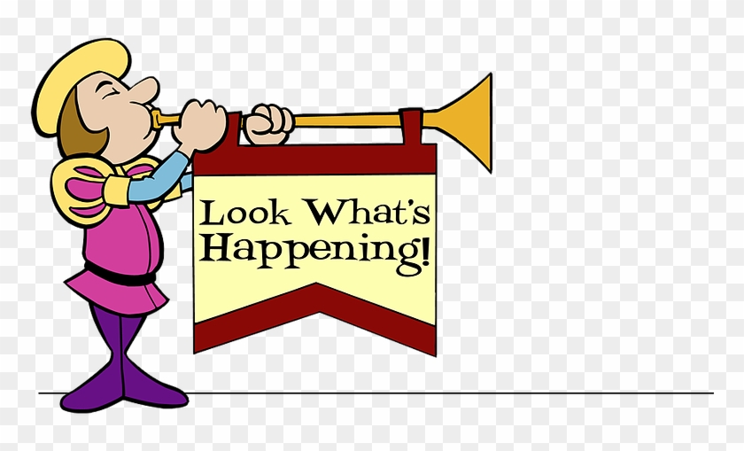 Upcoming Events - Important Announcement Clipart #610263