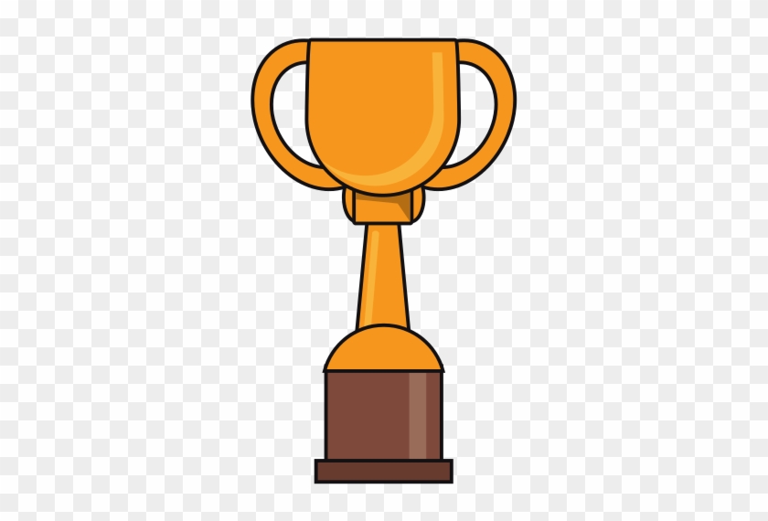 Trophy Icon - Basketball Drawing #610328