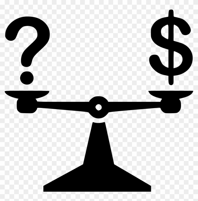 Money Finance Value Balance Clip Art - Value For Money Icon #610404