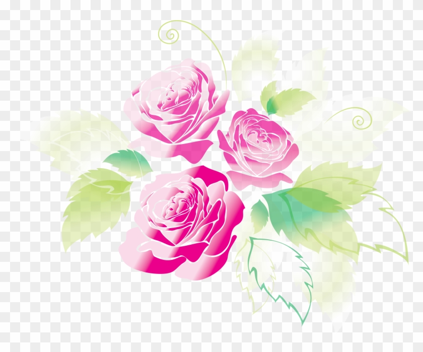 Rose Greeting & Note Cards Shading Clip Art - Rose Greeting & Note Cards Shading Clip Art #610749