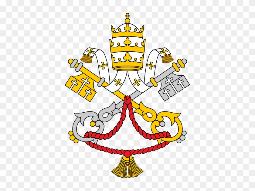 Emblem Of The Holy See Usual - Coats Of Arms Of The Holy See #610520