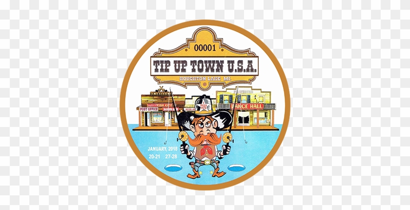 Tip-up Town Usa 2018 Badge - Tip Up Town Usa #610550