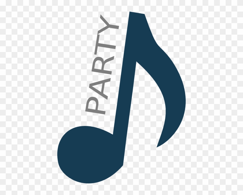 Party Clip Art - Music Notes Clip Art #610604