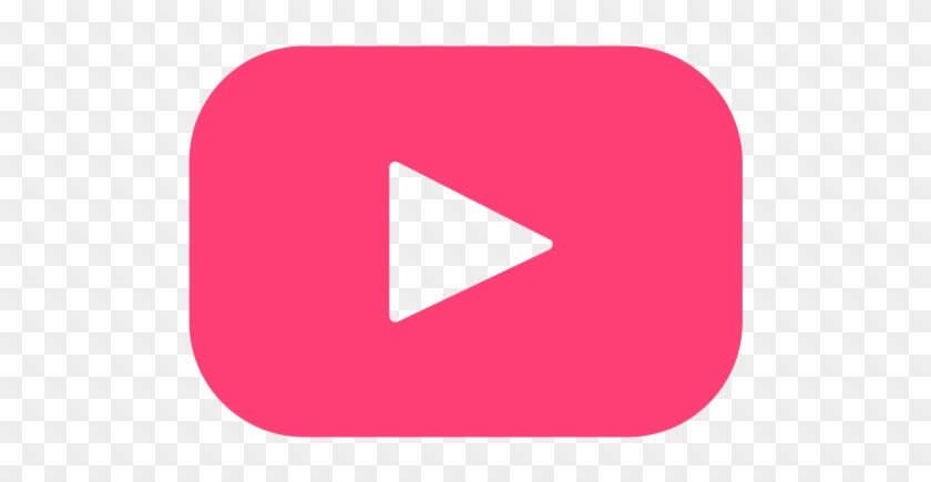 Youtube Icon Png Pink #610649