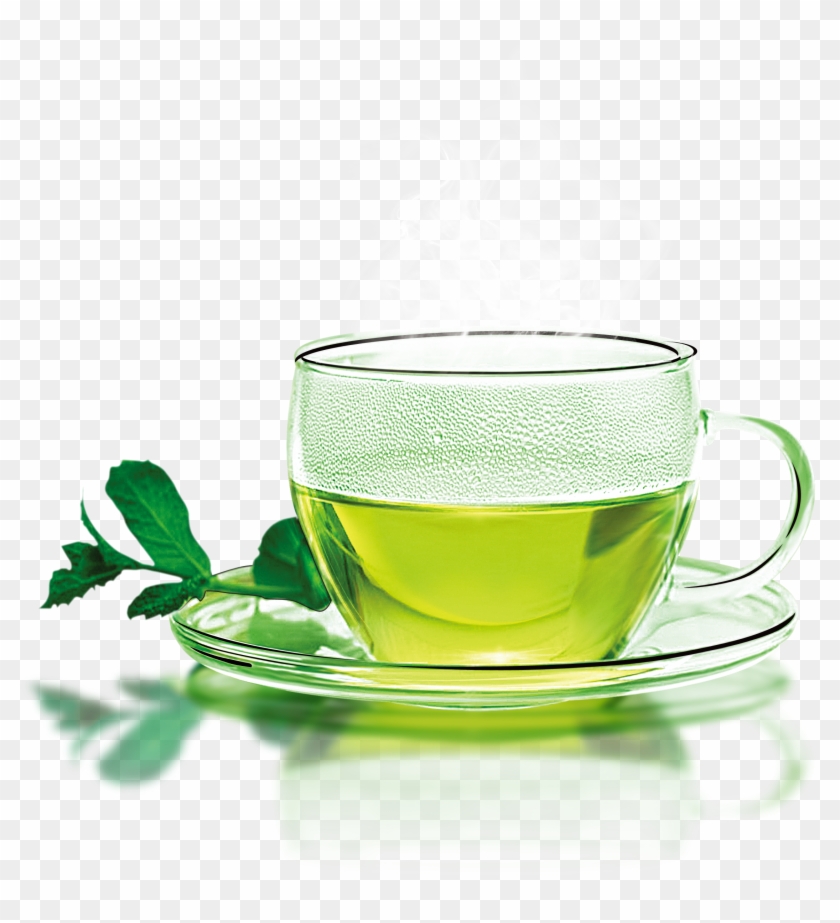 Green Tea Coffee Longjing Tea Teacup - Clear Cup Of Green Tea #610682