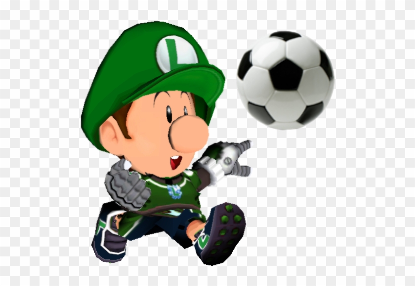 Baby Luigi Strikers Charged By Babyluigionfire - Equipments Used In Football #610724