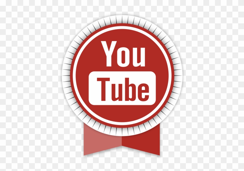 Youtube Logo Round Png - Ribbon Youtube Png #610822