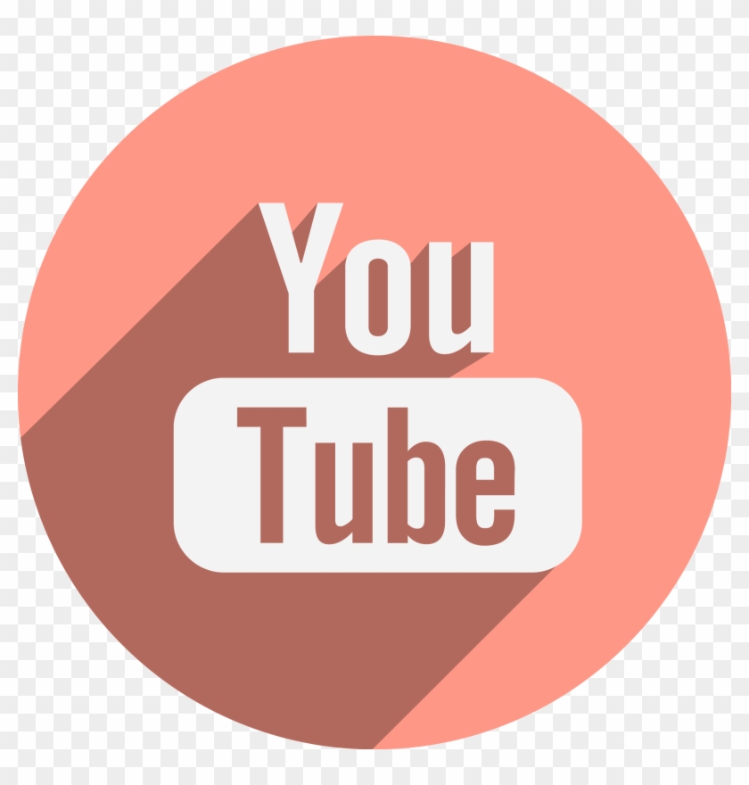 Youtube Transparent Png - Youtube Flat Icon Circle #610831