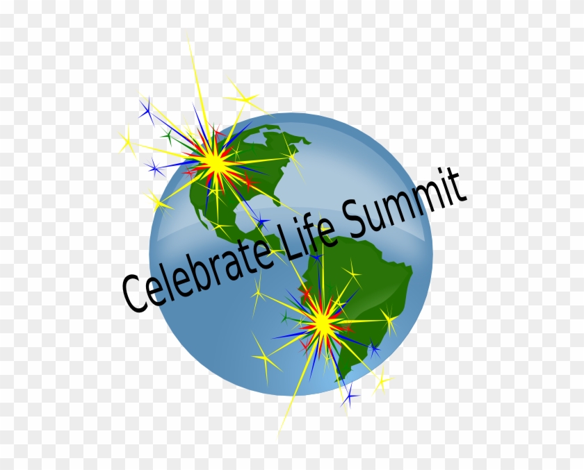 Celebrate Life Summit Earth Logo Clip Art At Clker - Graphic Design #610840