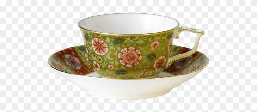 Part Of A Larger Collection Of Imari Inspired Accent - Royal Crown Derby - Imari Accent - Cherry Blossom Tea #610843