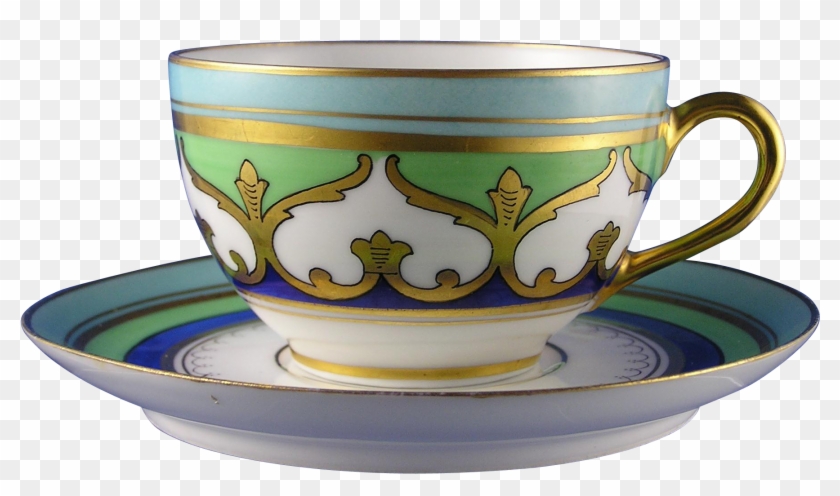 Limoges Mark 6 Stouffer Studios Arabesque Motif Cup - Coffee Cup #610893