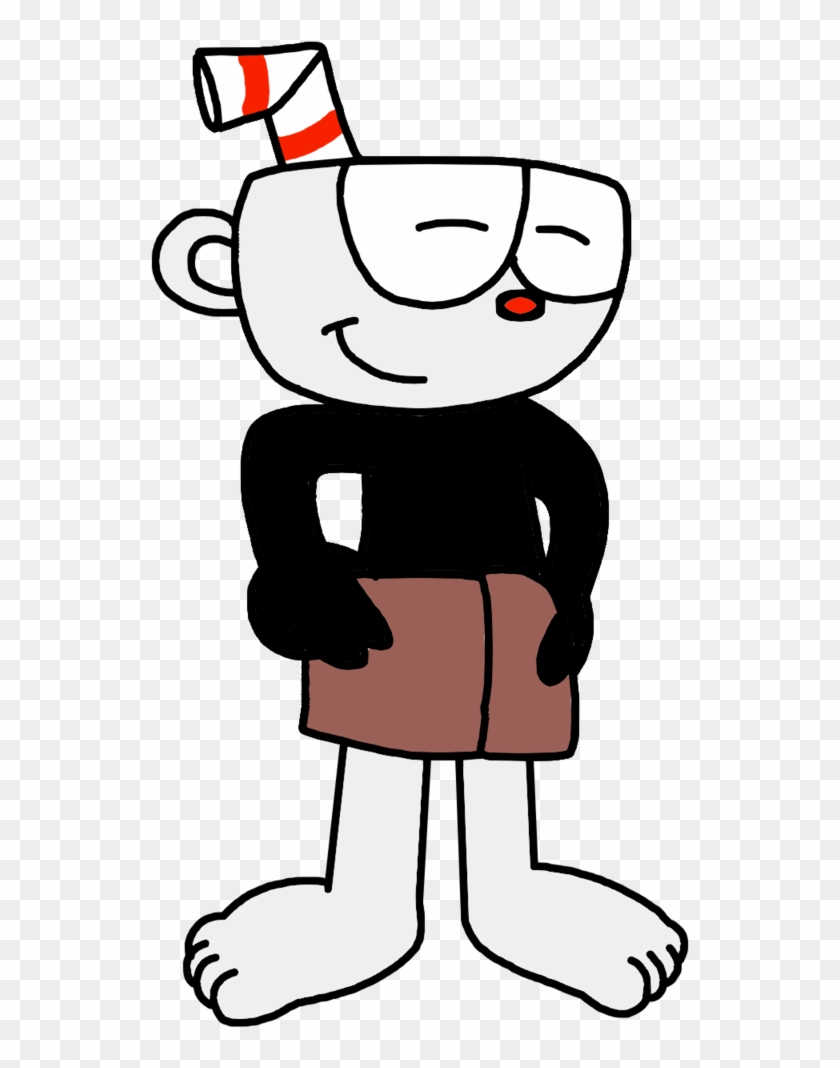 Marcospower1996 Cuphead After Taking A Shower By Marcospower1996 - Cartoon #610932