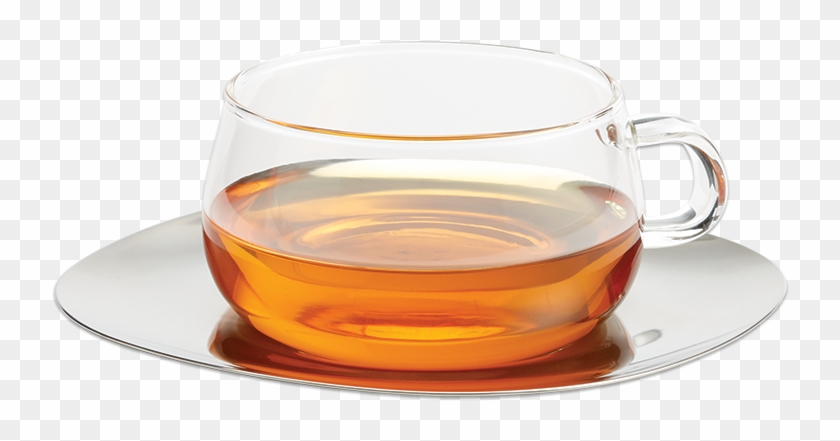 Kinto Unitea Cup & Saucer - Glass Tea Cup Png #610968
