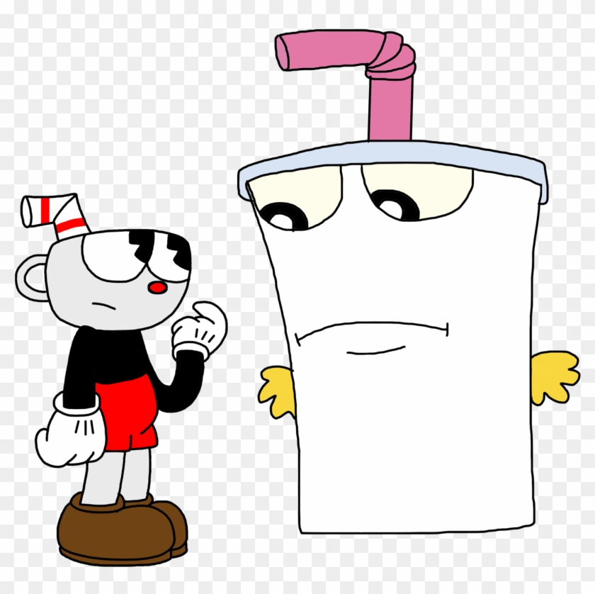 Cuphead Meets Master Shake By Marcospower1996 - Aqua Teen Hunger Force Cuphead #610982