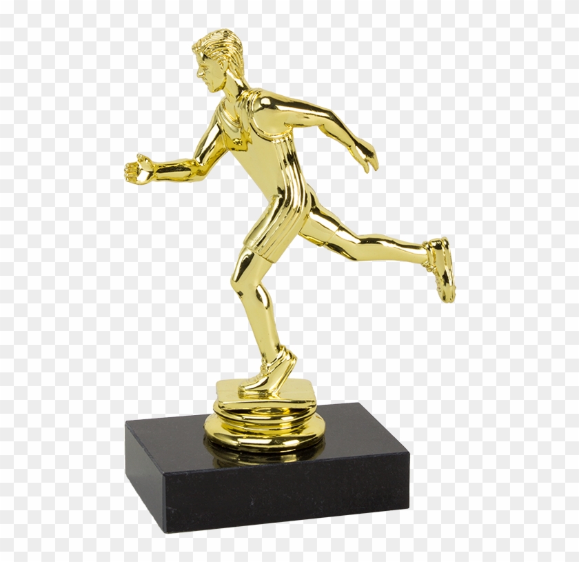 Male Participation Trophy For Running Events - Running Trophy #611042