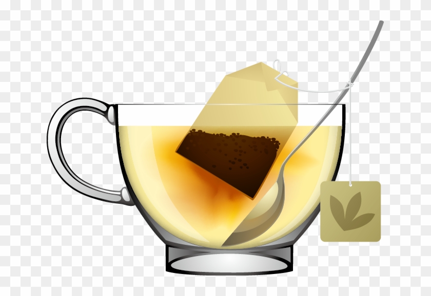 Green Tea Tea Bag Cup - Green Tea Tea Bag Cup #611081