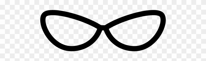 Hipster Glasses 2 Icon - Glasses Png Icon #611163