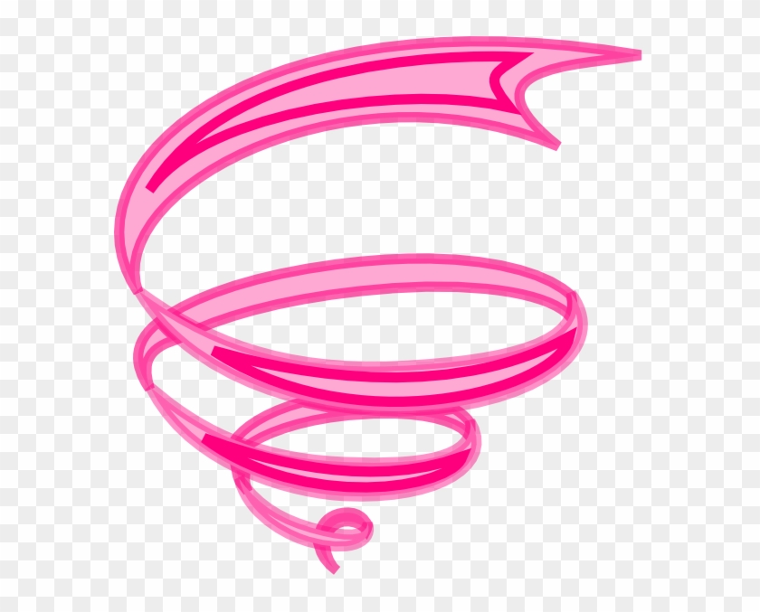 Pink Spiral Clip Art #611169