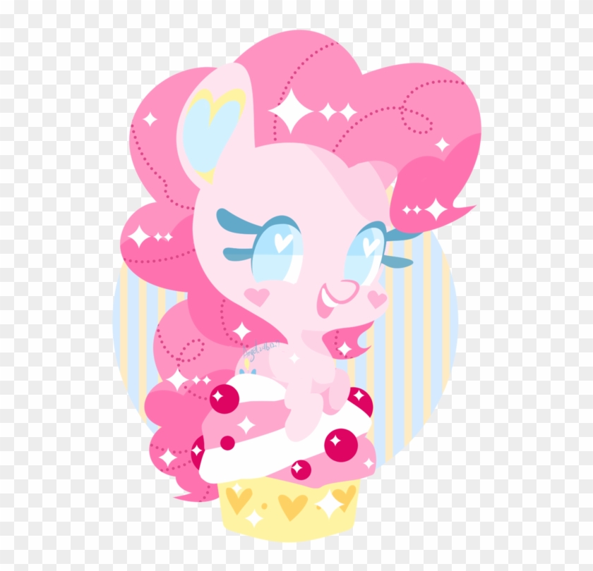 Snow Angel, Cupcake, Cute, Food, Heart Eyes, Pinkie - Filename #611210