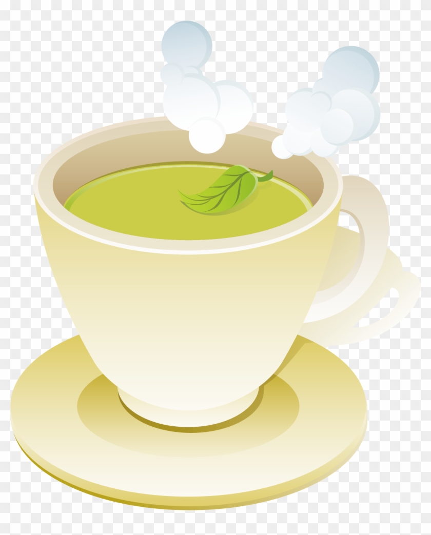 Green Tea Coffee Cup - Green Tea Coffee Cup #611279