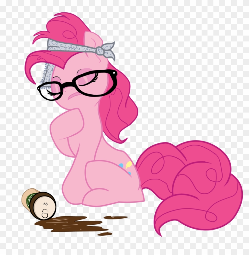 Hipster Pinkie Pie By Zackira Hipster Pinkie Pie By - Pinkie Pie With Glasses #611265