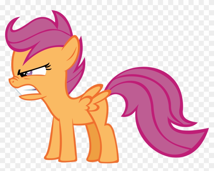 Scootaloo Pinkie Pie Rainbow Dash Sweetie Belle Princess - Angry My Little Pony Scootaloo #611282