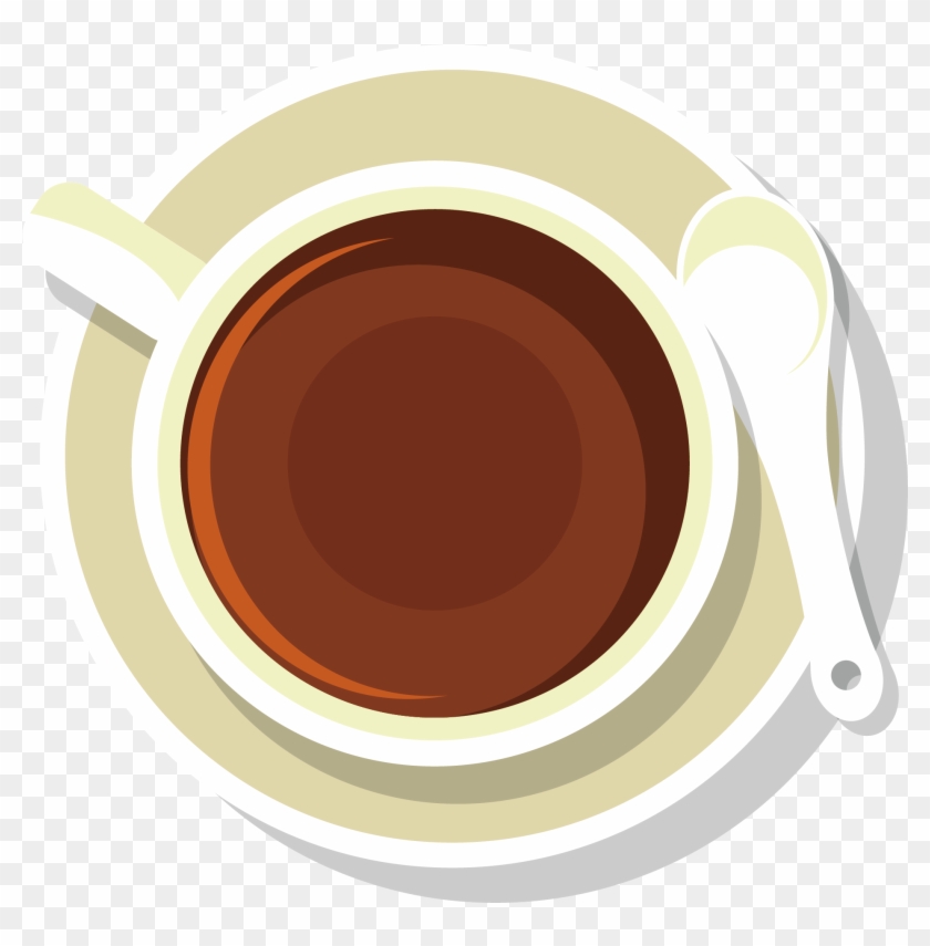 White Coffee Espresso Ristretto Coffee Cup - Circle #611295