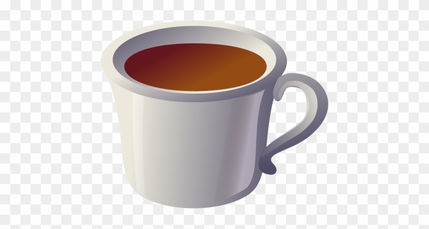 File - Teacup2 - Svg - Steaming Coffee Png #611441