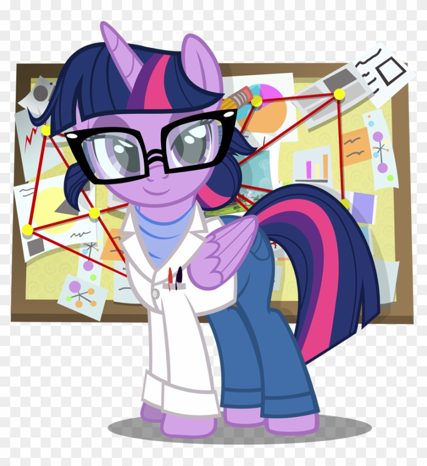 Rock Clipart Little Scientist - Sci Twilight Sparkle Pony #611551