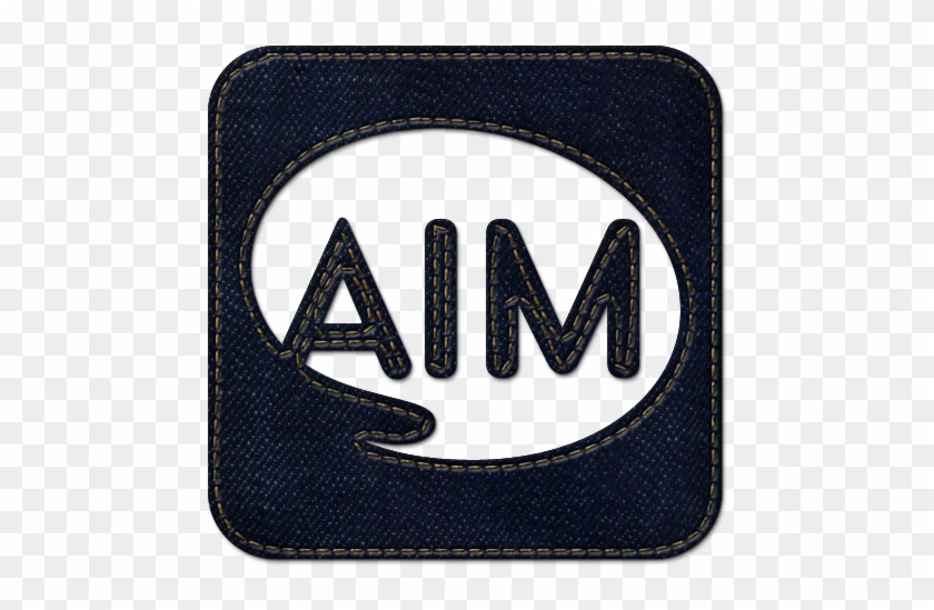 Logo, Aim, Jean, Square, Social, Denim Icon - Icon #611651