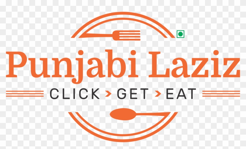 Punjabi Laziz Online Food Order Logo - Paratha Logo #611666