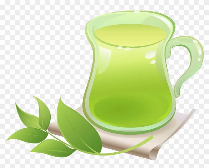 Green Tea Hibiscus Tea Stock Photography Clip Art - Green Tea Hibiscus Tea Stock Photography Clip Art #612389