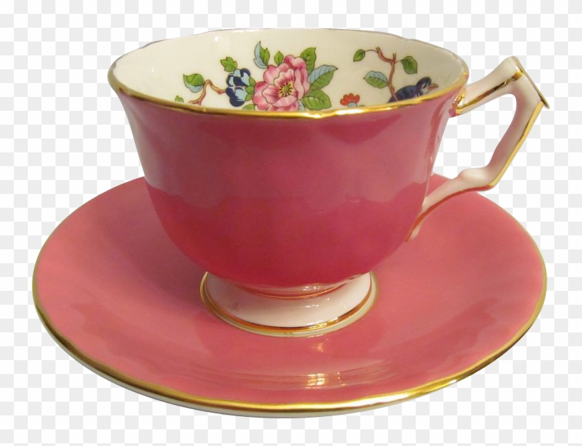 Aynsley Fine English Bone China Tea Cup And Saucer - Saucer #611914