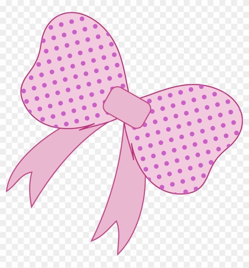 Pink Cartoon Clip Art - Pink Bow Cartoon #611926