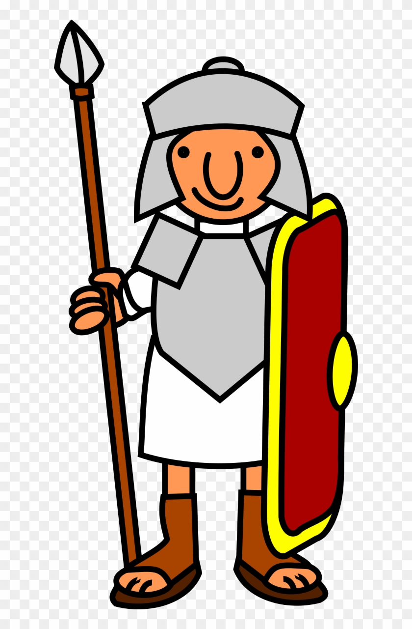 Roman Soldier Clipart By Tombrough - Roman Soldier Clip Art #612019