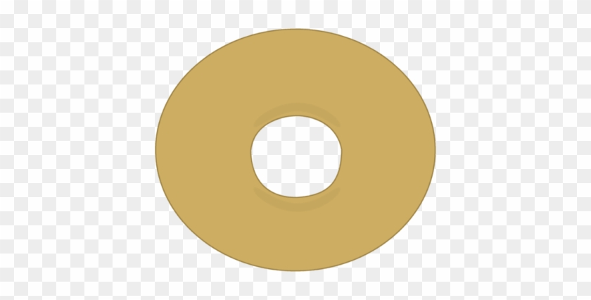 Clip Art Image Of A Plain Donut - Afc Rushden & Diamonds #612072