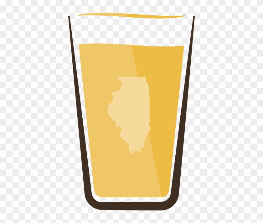Drinkillinois Glass - Beer #612108
