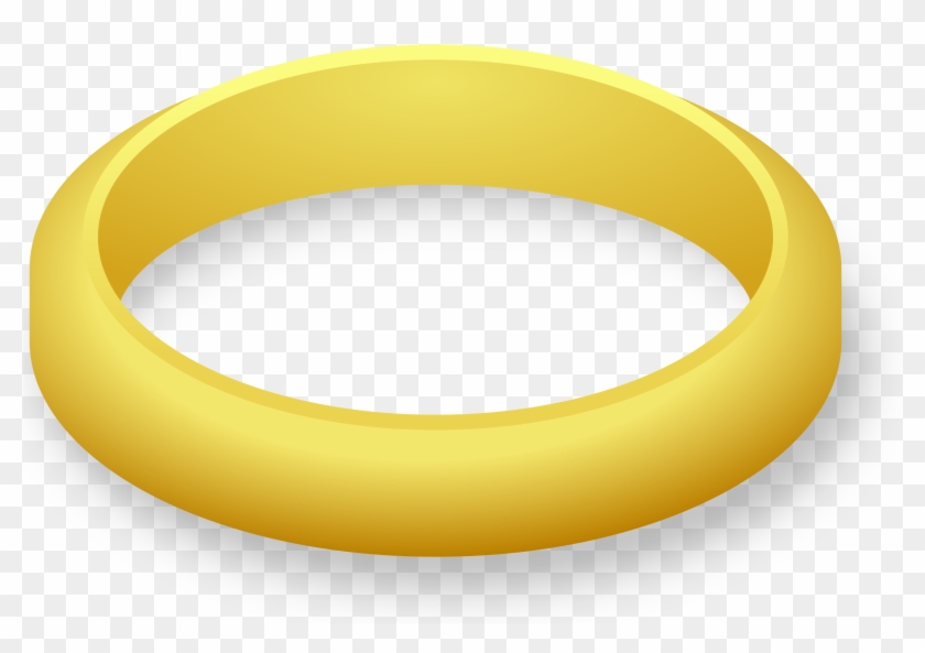 Ring Clip Art - Gold Ring Clipart #612121