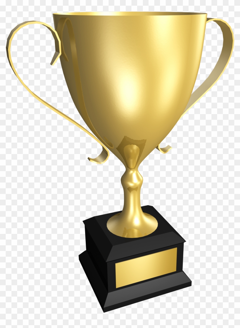 Trophy Clipart Transparent Background - Champion Trophy Png #612143