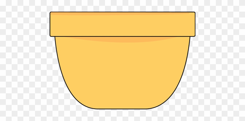 Yellow Bowl - Orange Mixing Bowl Clipart #612152