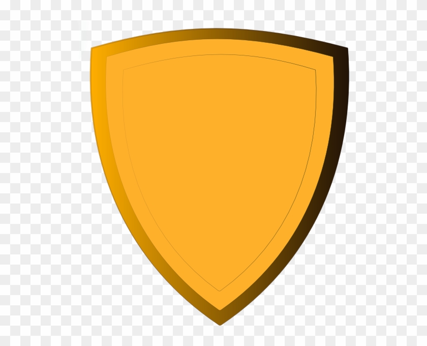 Gold Shield Clip Art - Gold Shield Png #612160