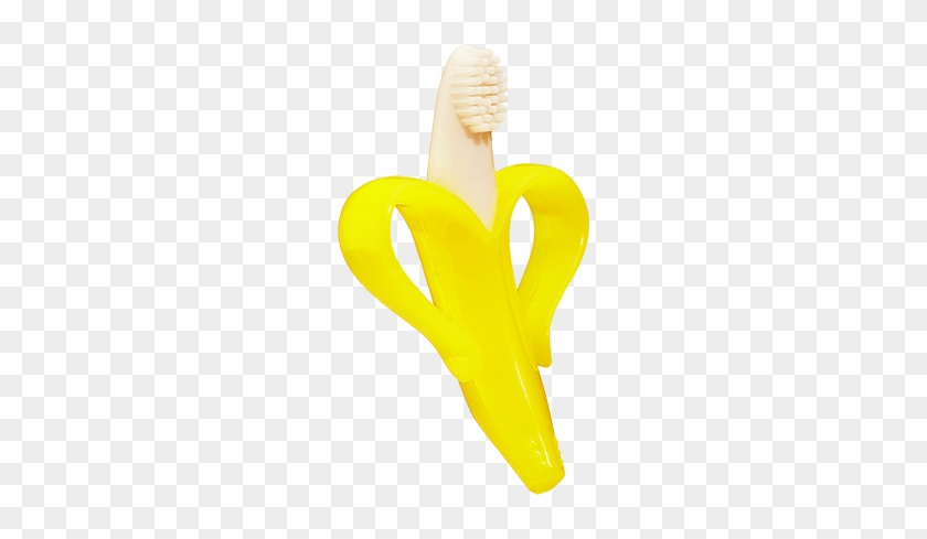Infant Training Toothbrush And Teether - Baby Banana, Teething Toothbrush For Infants, 1 Teether #612167