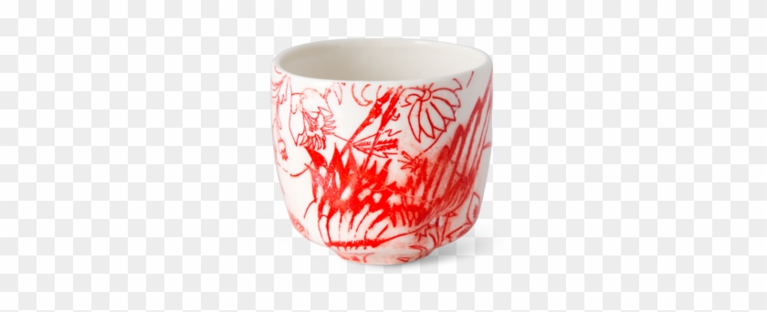 Teacup Fingermark Red - Teacup #612193