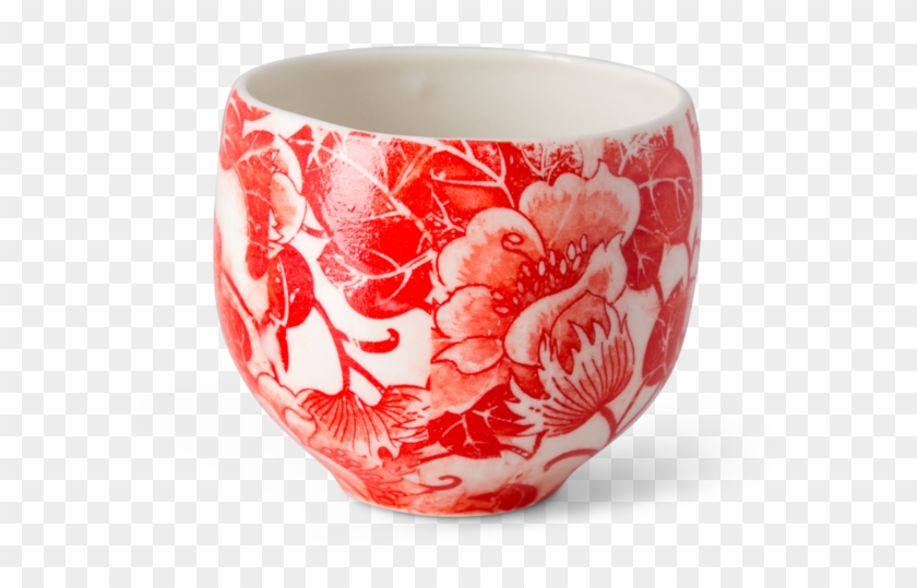Teacup Squat Red - Ceramic #612200